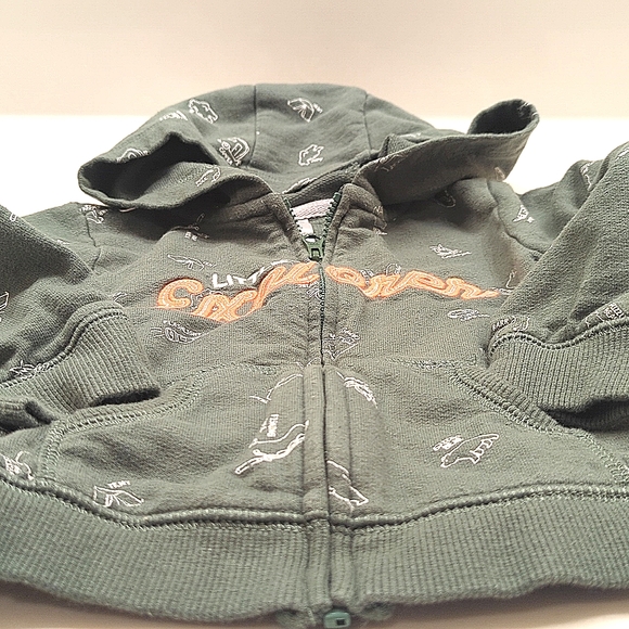 Carter's Infant Zip Up Hoodie 18 months - Picture 5 of 5